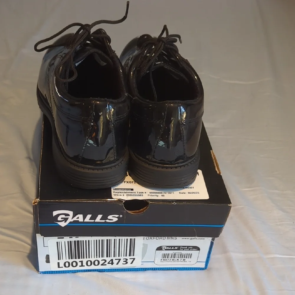 Black Patent Leather Oxfords